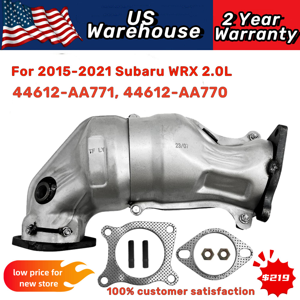 Catalytic Converter For 2015-2021 SUBARU WRX 2.0L 44612AA771 44612-AA771