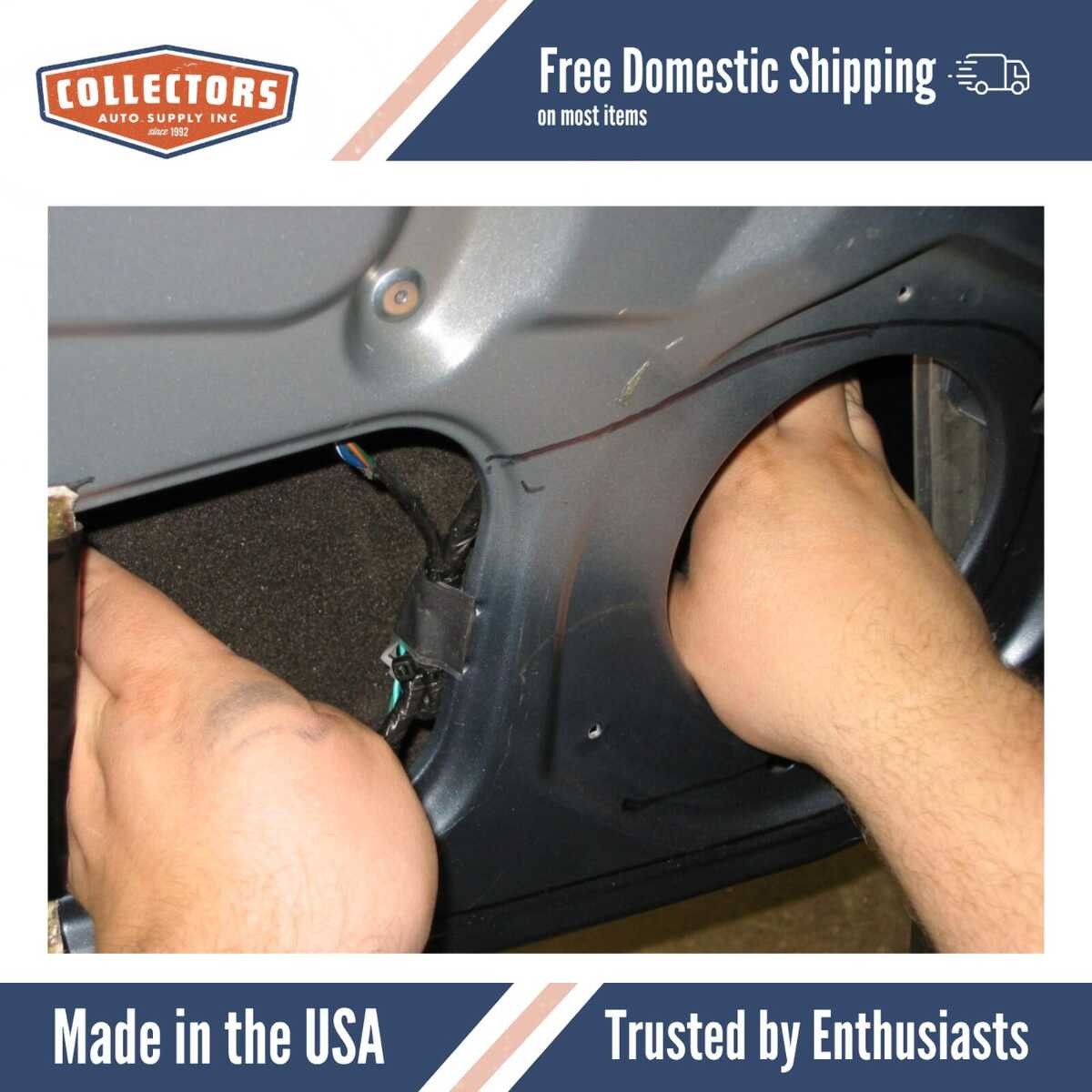 Sound Deadener Door Insulation Kit for 1968-1972 Chevrolet El Camino 623683
