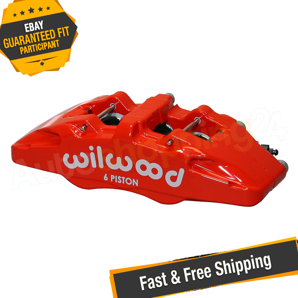 Wilwood 120-13434-RD Forged Dynapro 6A Lug Mount Brake Caliper Wilwood 120-13434-RD Forged Dynapro 6A Lug Mount Brake Caliper