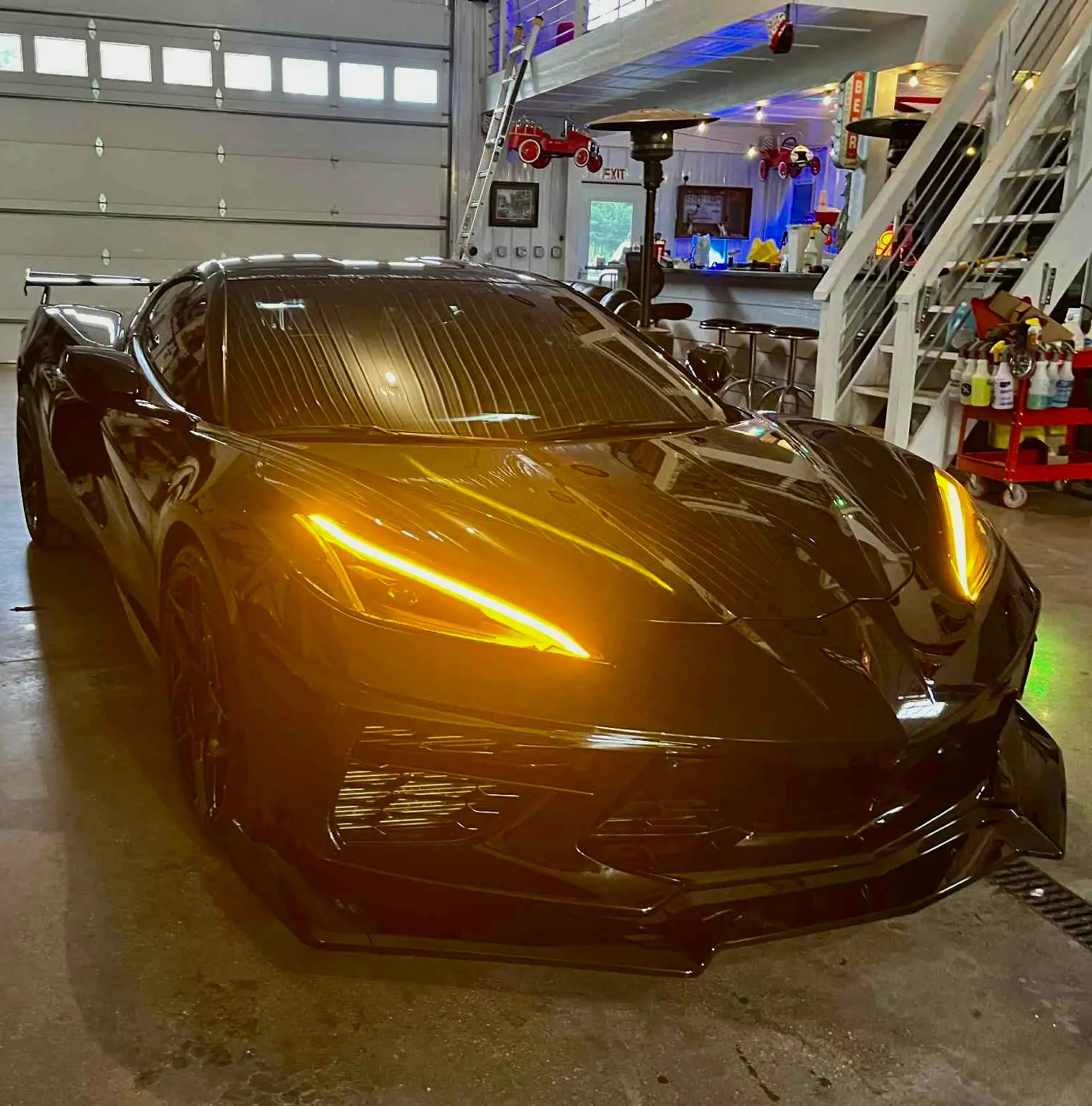 2020-2026 Chevy Corvette C8  Amber DRL Switchback Kit