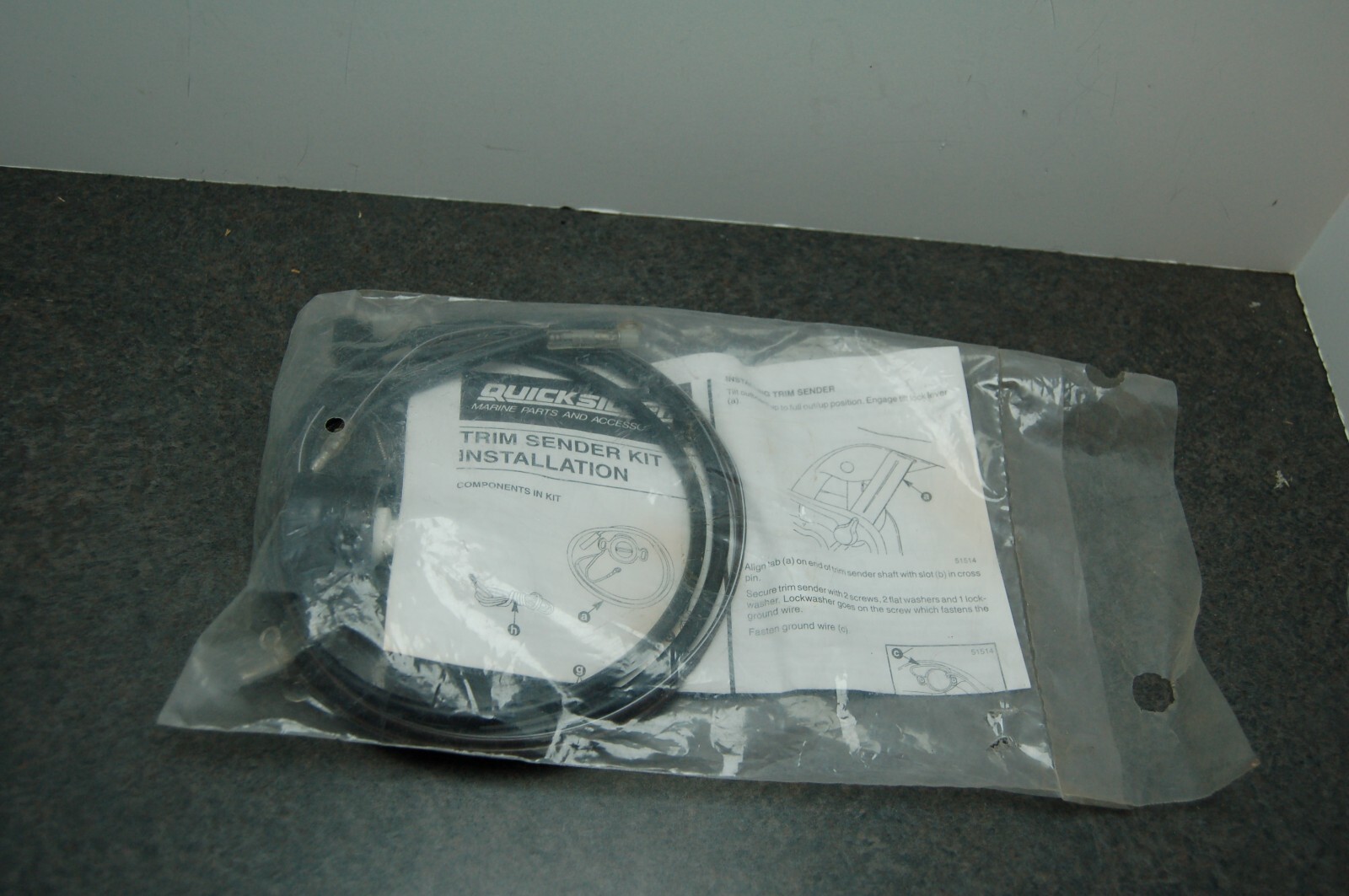 NOS GENUINE MERCURY QUICKSILVER 821400A2 TRIM SENDER ASSEMBLY NEW OLD NOS GENUINE MERCURY QUICKSILVER 821400A2 TRIM SENDER ASSEMBLY NEW OLD