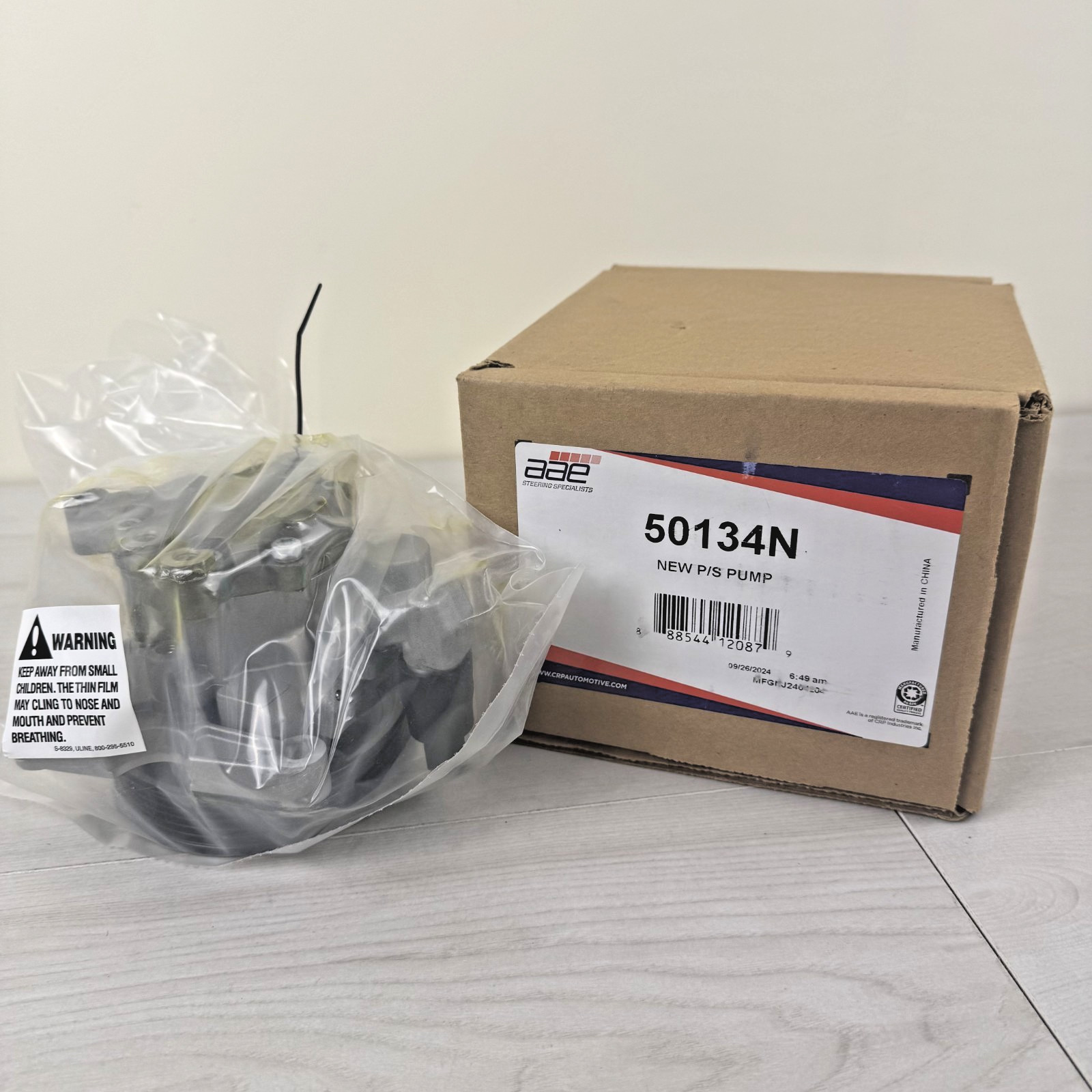 AAE Steering 50134N Hydraulic Power Steering Pump
