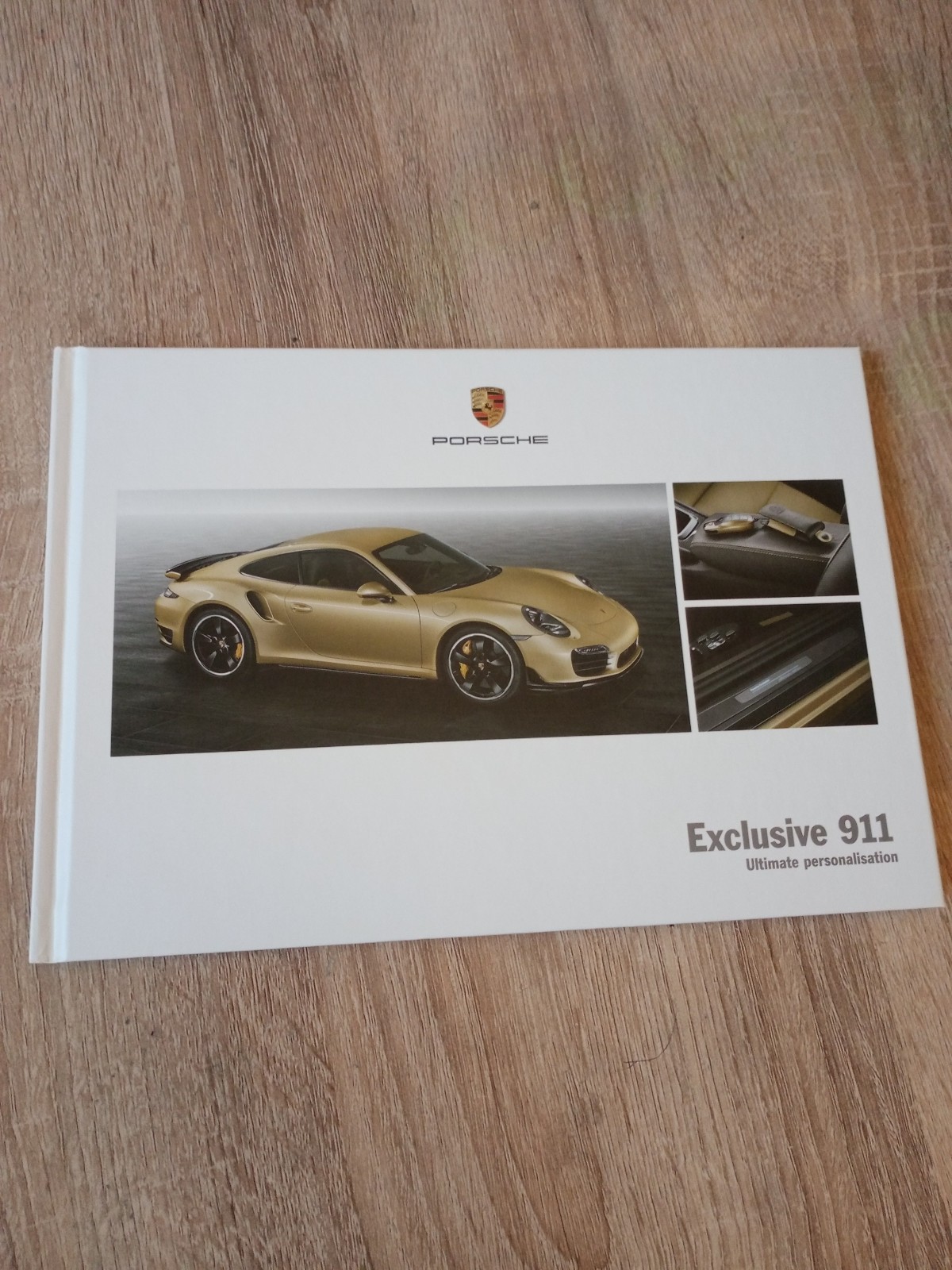 EXTREMELY RARE Porsche: Exclusive 911 2014 Collectible brochure NO RESERVE 991