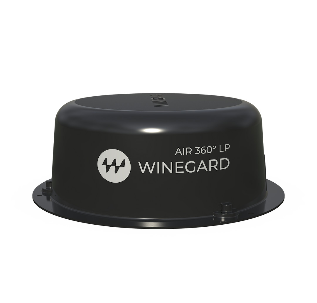 Winegard Broadcast TV Antenna Air 360 Permanent Roof Mount Black A3-LPB1 Winegard Broadcast TV Antenna Air 360 Permanent Roof Mount Black A3-LPB1