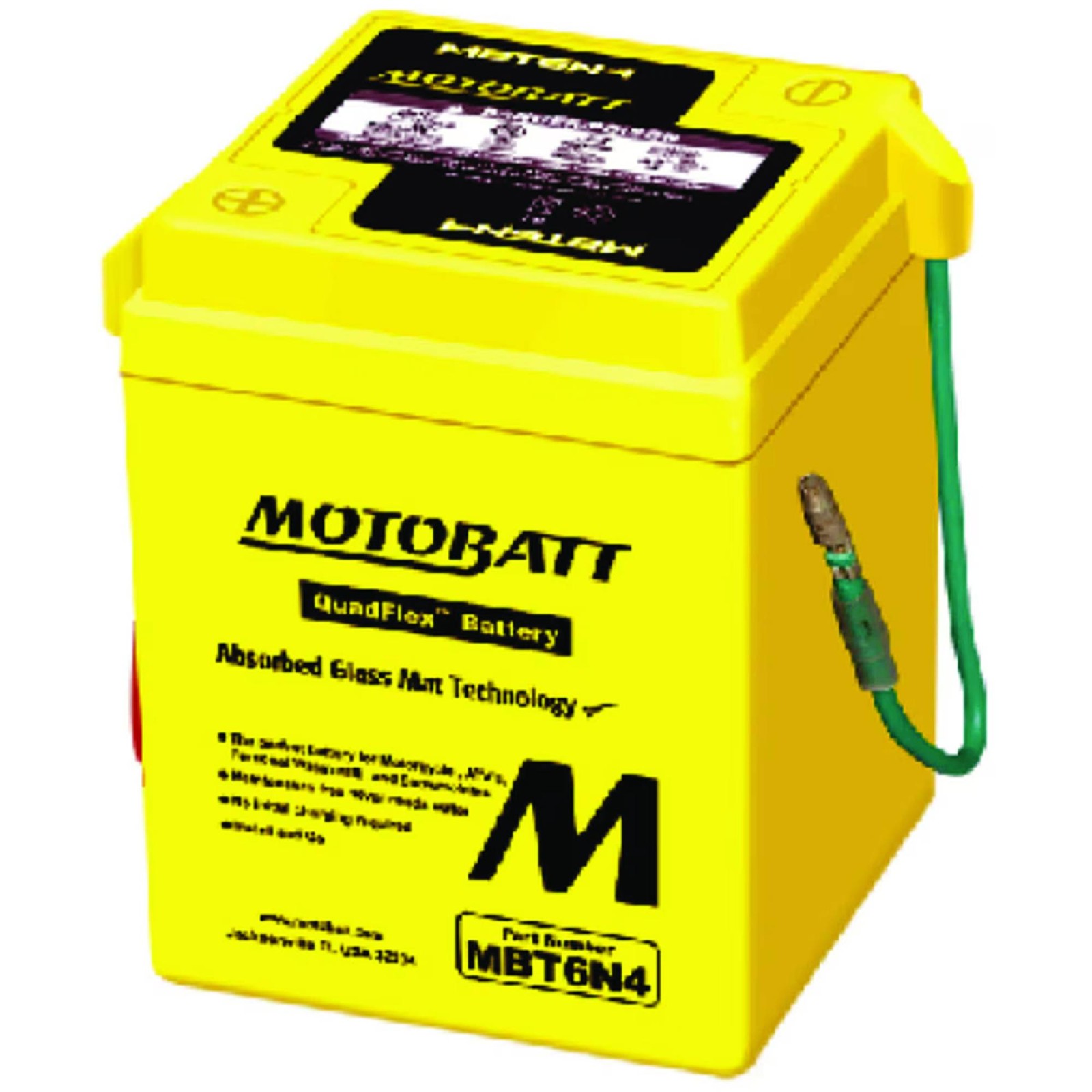 Motobatt Battery For Kawasaki KH 100-B 100cc 1976-77 Motobatt Battery For Kawasaki KH 100-B 100cc 1976-77