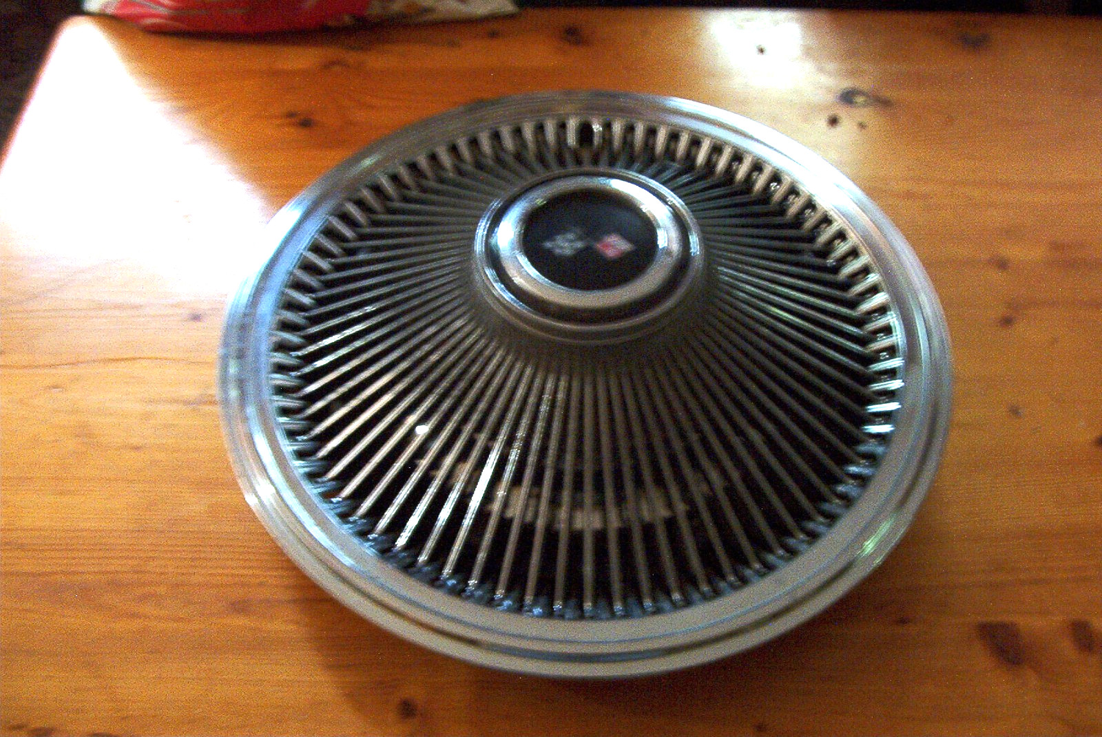 OE vintage  70-72 Chevy Nova/Chevelle/Camaro optional PO finned 14 in wheelcover