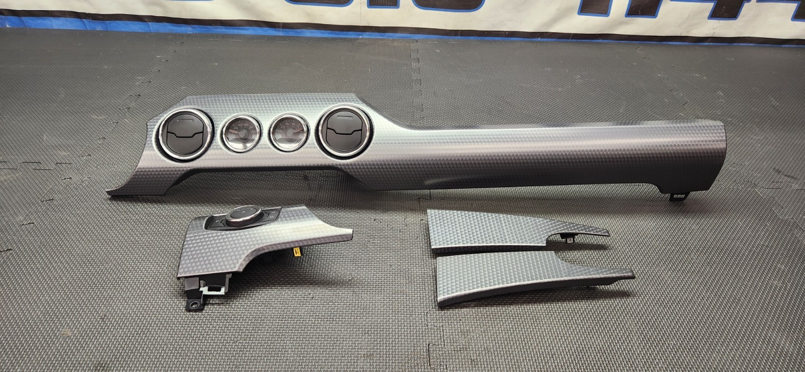 2015-2017 Ford Mustang GT PP Interior Dash Trim 4-Piece w/ Gauges OEM 2015-2017 Ford Mustang GT PP Interior Dash Trim 4-Piece w/ Gauges OEM