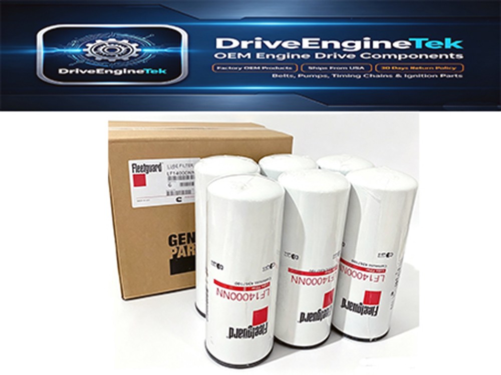 6Pcs Fleetguard LF14000NN Oil Filter Cummins ISX 4367100 USA Stock