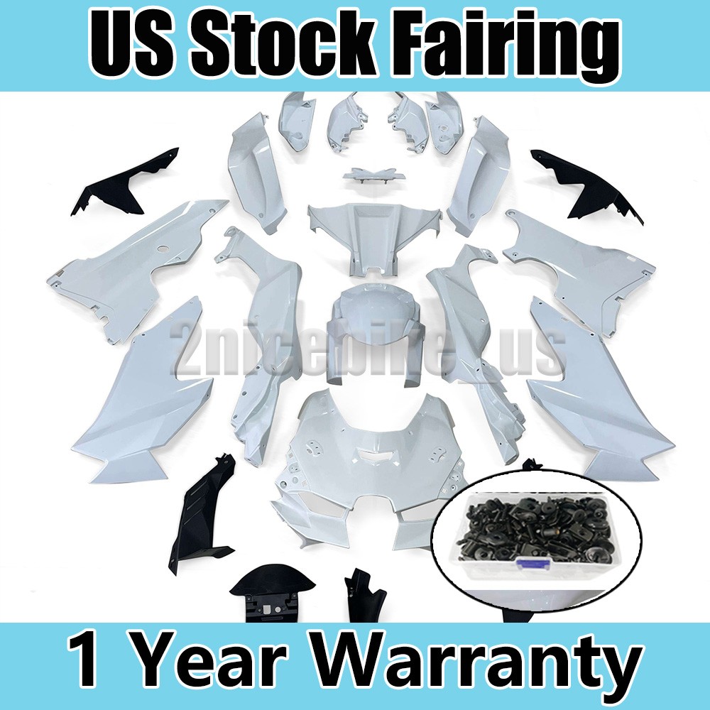 Injection ABS Fairing Kit+Bolts For Kawasaki Ninja ZX10R ZX10RR 2021-2025 ZX-10R