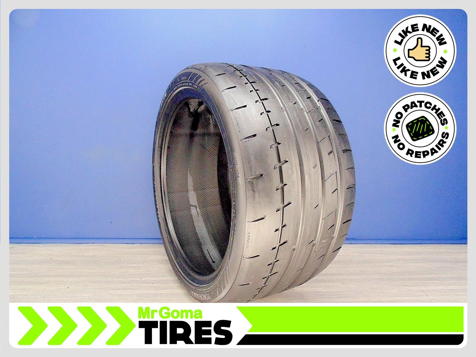 1 Yokohama Advan Apex V601 XL 325/30R19 Used Tires 8.0/32 No Patch 105Y 3253019