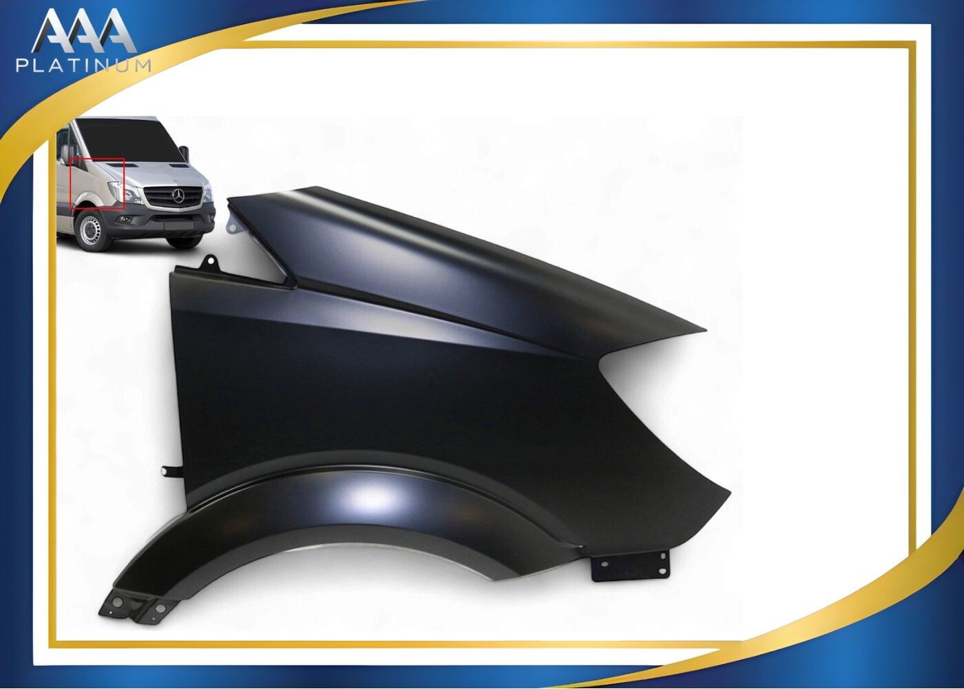 For 2014 2018 Mercedes Benz Sprinter 1500-3500 Right Front Fender Panel RH Side For 2014 2018 Mercedes Benz Sprinter 1500-3500 Right Front Fender Panel RH Side