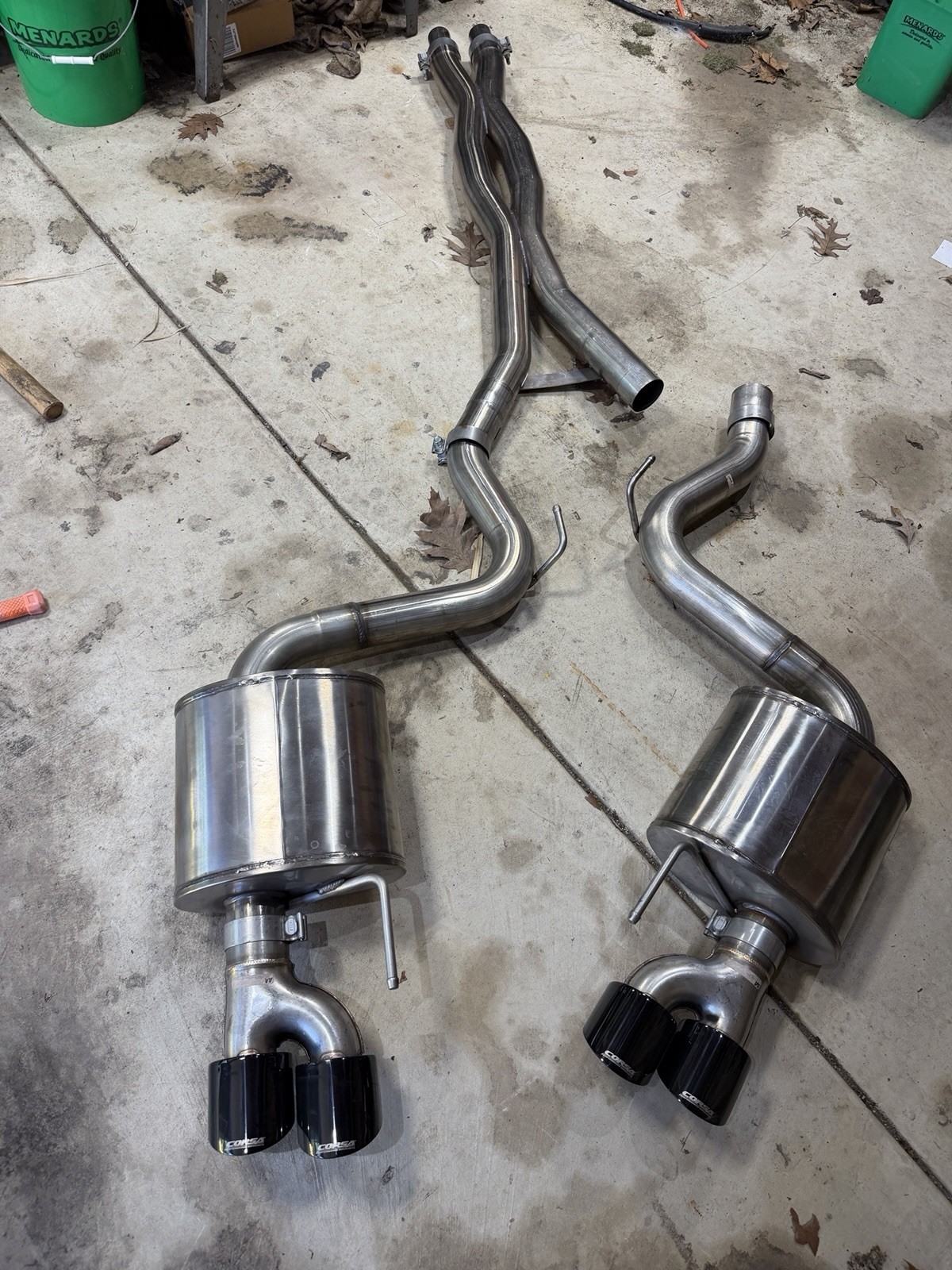 2018-2023 Mustang GT Corsa Sport Touring Catback Exhaust