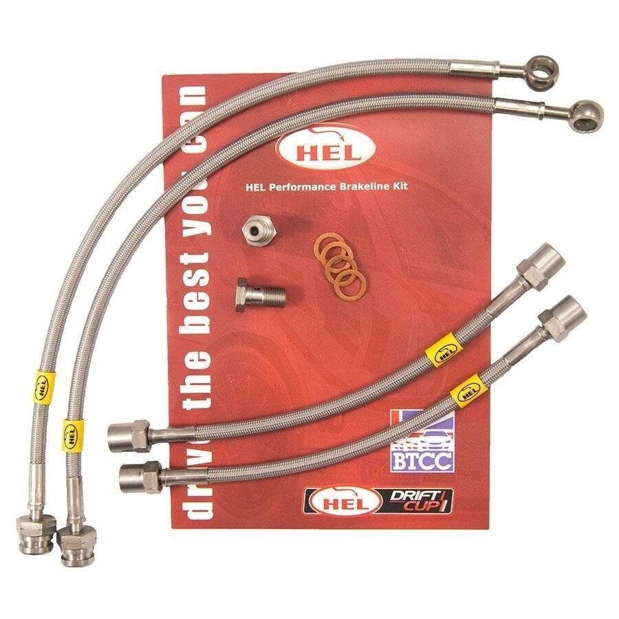 Stainless Braided Brake Lines HEL for TVR Cerbera