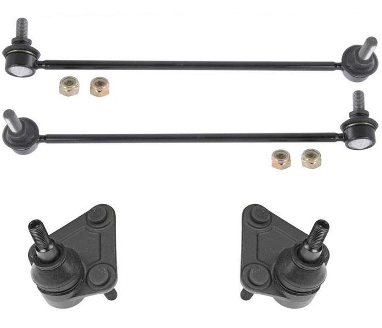 Lower Ball Joints Sway Bar Links 00-2006 Audi TT Quattro 04 VW Golf R32 4Pc Kit