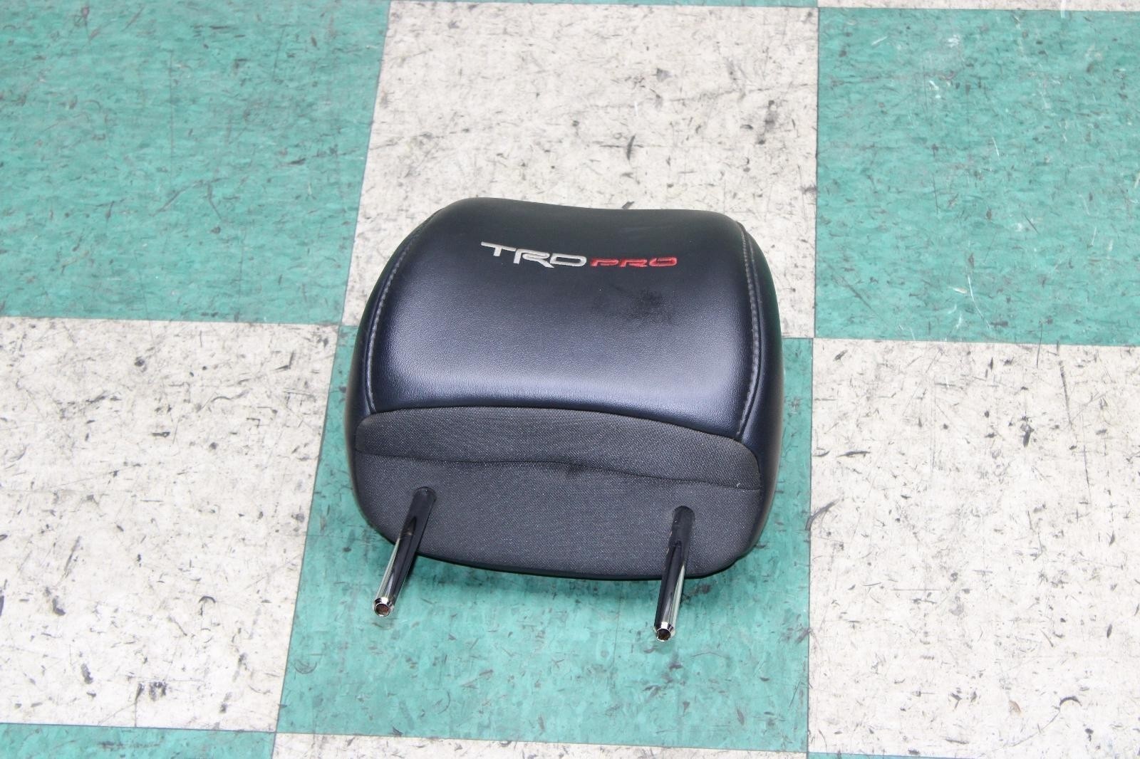 16-23 Tacoma OEM Factory Black Leather TRD Pro Front Seat Headrest Head Rest