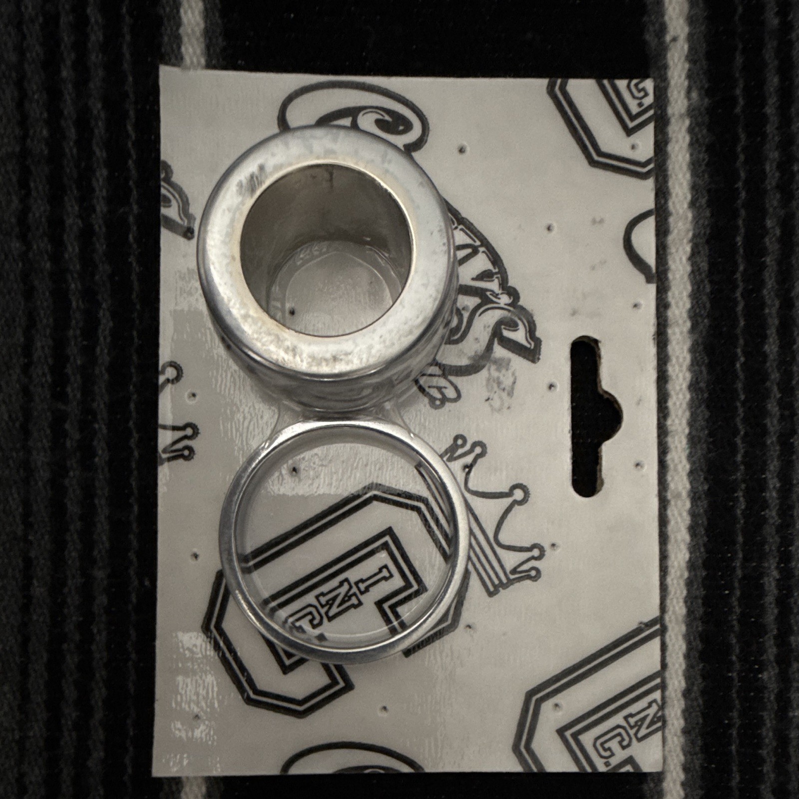 Curly’s Inc. Harley Davidson front wheel spacer with ABS. **READ DESCRIPTION** Curly’s Inc. Harley Davidson front wheel spacer with ABS. **READ DESCRIPTION**