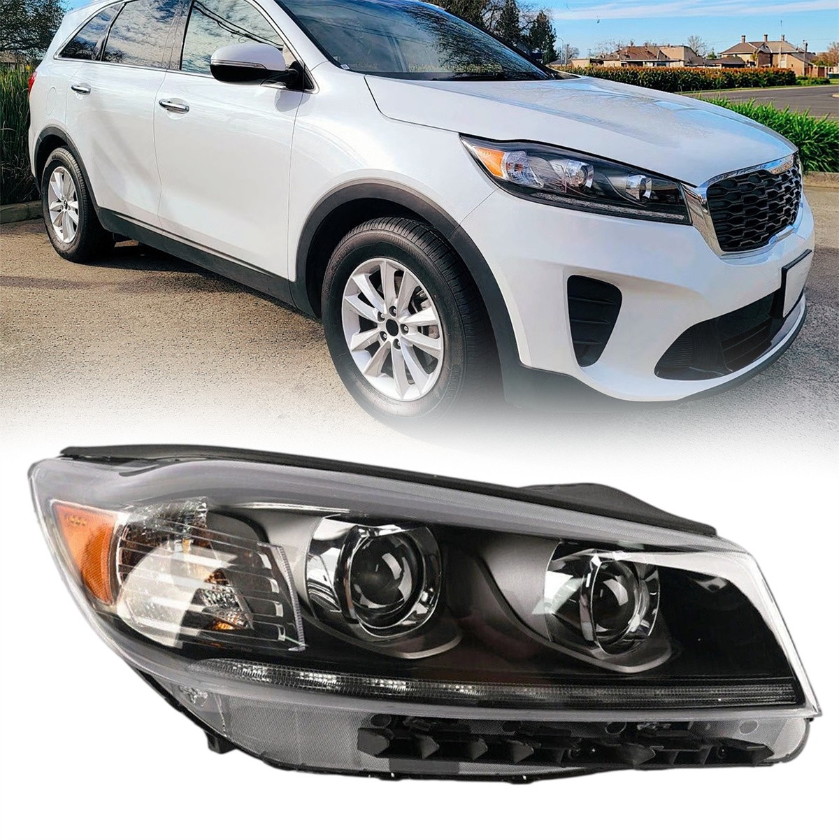 NEW Right Passenger Side Headlight Assembly For 2019-2020 Kia Sorento 92102C6510