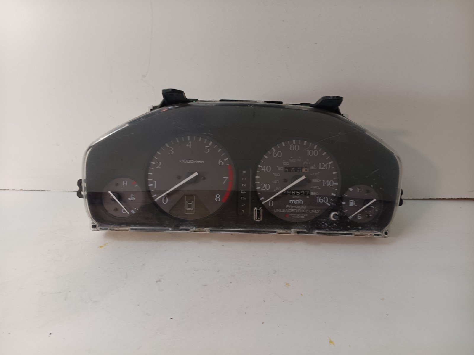 96-98 ACURA TL 3.2L INSTRUMENT SPEEDOMETER CLUSTER MILES 296597 OEM, 257-60284
