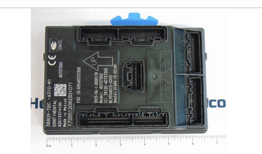 Genuine Honda BCM Module Unit 38809-TBC-A31 | New OEM | Never Installed