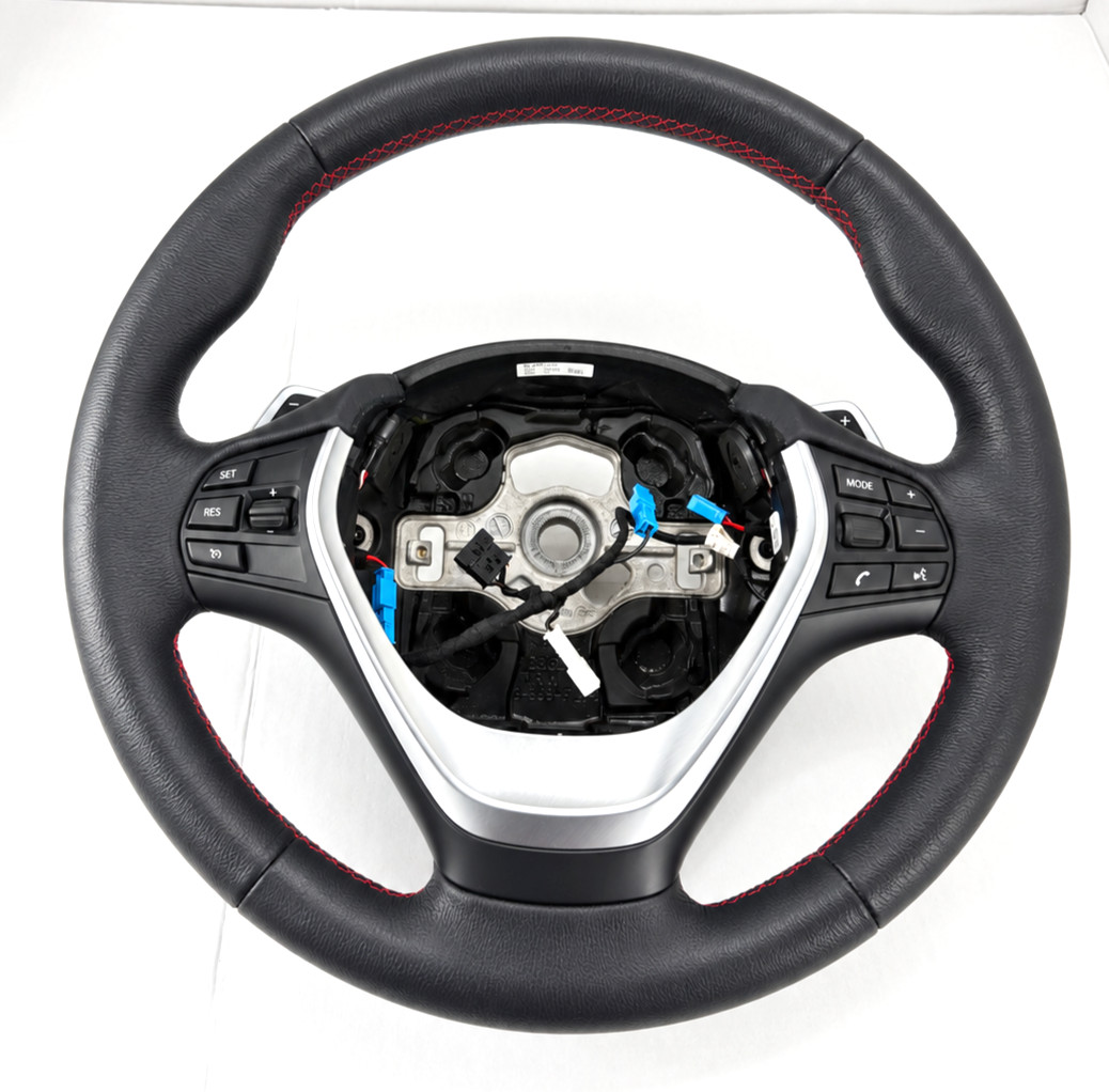 2016-2018 BMW 330E F30 STEERING WHEEL W/PADDLE SHIFTER CRUISE CONTROL SWITCH OEM 2016-2018 BMW 330E F30 STEERING WHEEL W/PADDLE SHIFTER CRUISE CONTROL SWITCH OEM