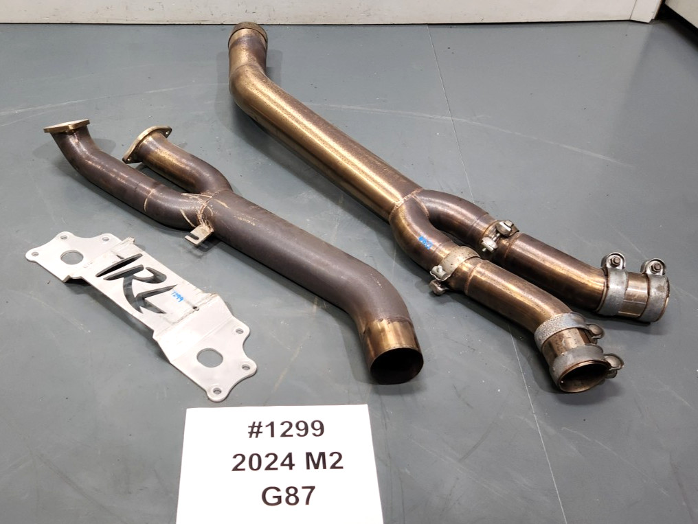 ✅ FOR 23-25 BMW G87 M2 Coupe S58 Engine Exhaust Midpipe IRL V2