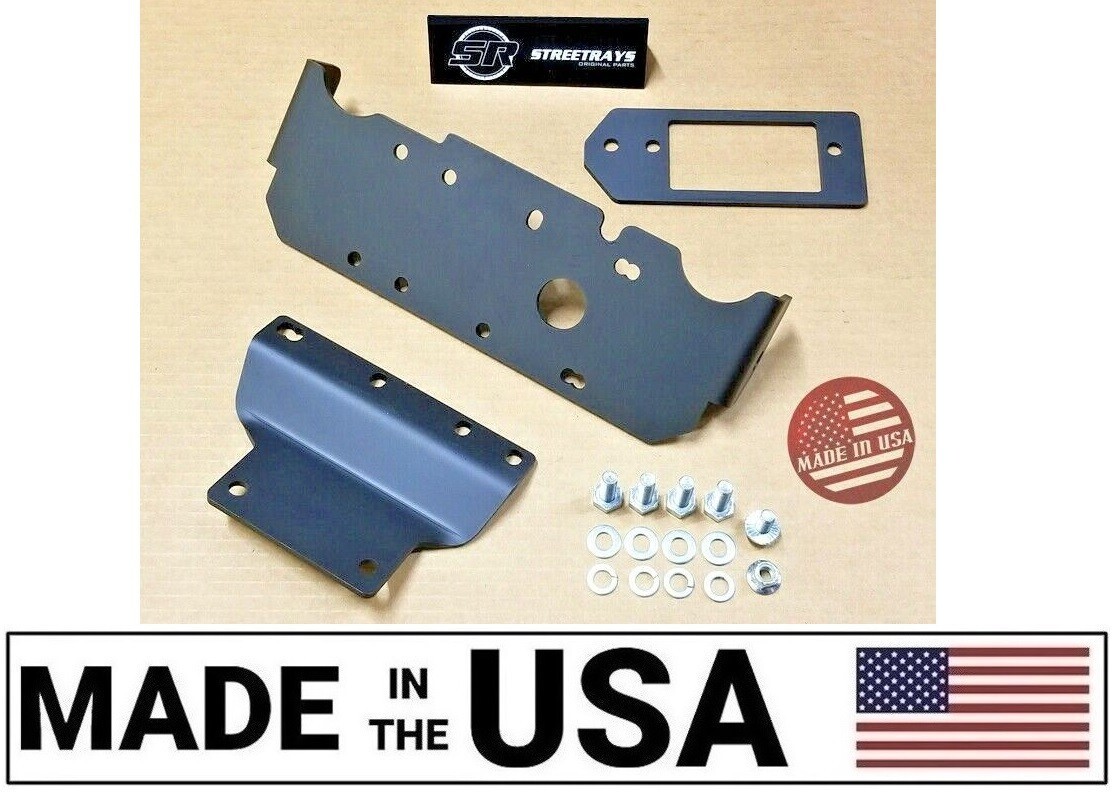 [SR] Winch Mount Bracket Kit for 2016-2024 Honda Pioneer 1000 (Made in USA)