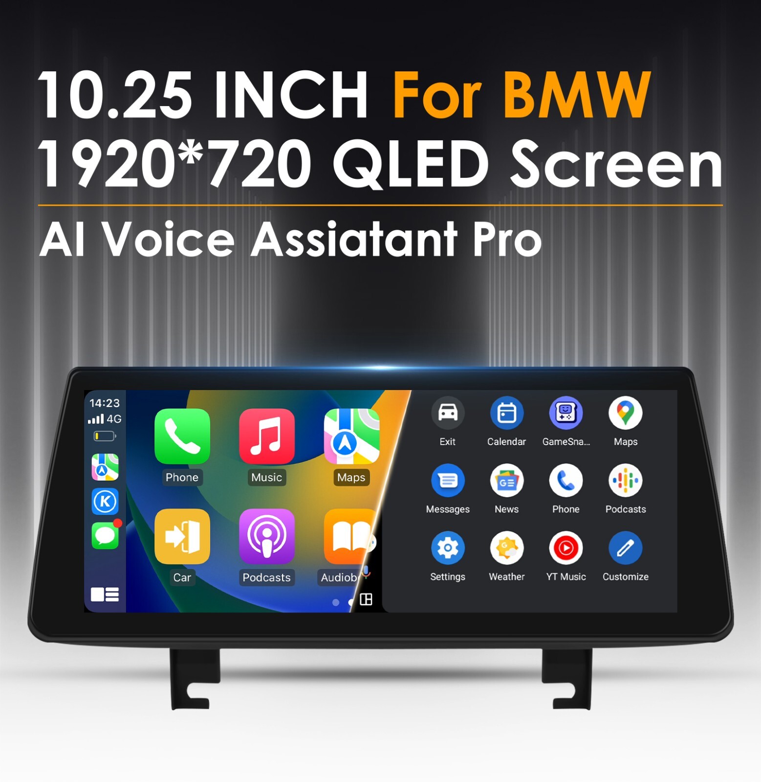 for BMW 3 Series 2013-2017 NBT F30 F31 Android 13 Car Stereo Radio GPS CarPlay