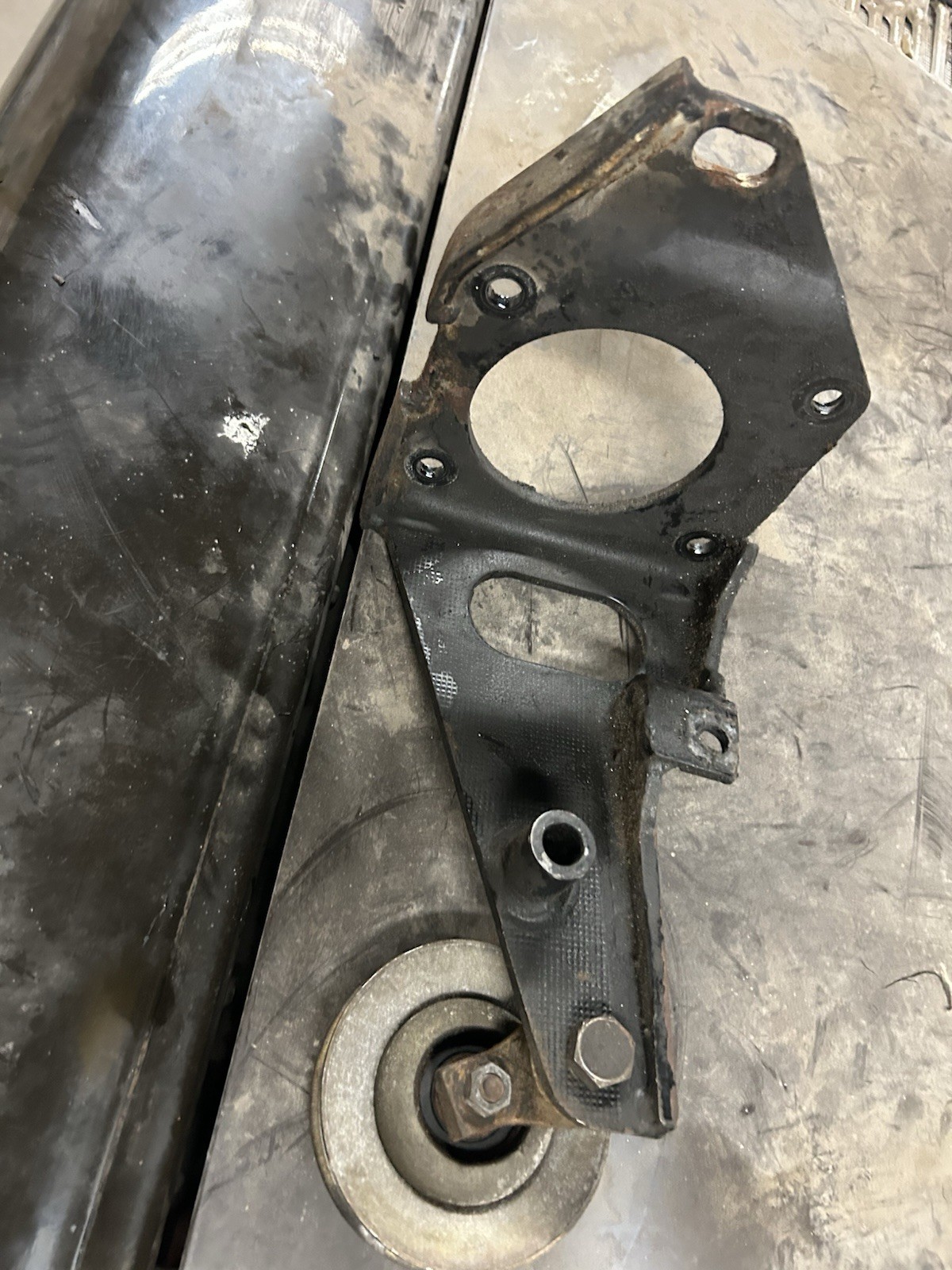 Mercedes W108 + W114 AC Compressor Support Bracket Mercedes W108 + W114 AC Compressor Support Bracket