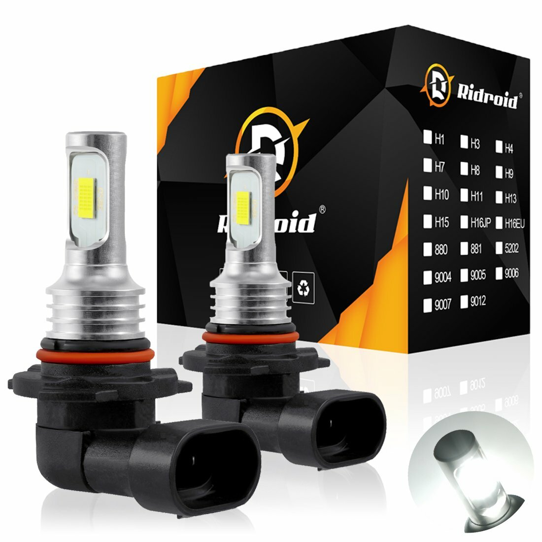 9005 HB3 LED Headlight Kit 2200W 330000LM Hi/Lo Beam Bulb 6000K Halogen replace