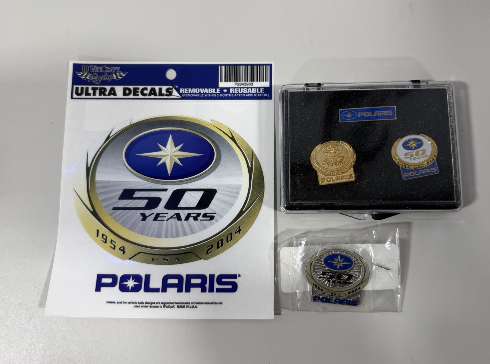 Vintage Polaris 50th Anniversary Collectible Set Vintage Polaris 50th Anniversary Collectible Set