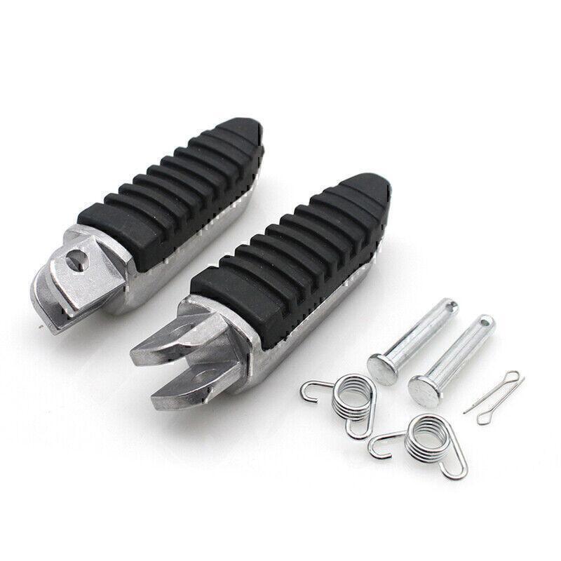 Left&Right Aluminum Universal Motorcycle Folding Foot Peg Footrest Pedal Step Left&Right Aluminum Universal Motorcycle Folding Foot Peg Footrest Pedal Step