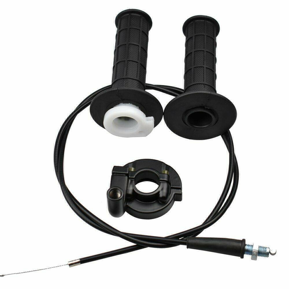 7/8in Motorcycle Twist Throttle Accelerator Handle Grips Cable Set Ftidiydiqywek 7/8in Motorcycle Twist Throttle Accelerator Handle Grips Cable Set Ftidiydiqywek