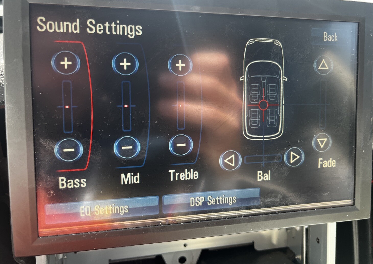 08-15 Cadillac SRX Navigation Radio Touch Screen Display GM OEM 25968621 08-15 Cadillac SRX Navigation Radio Touch Screen Display GM OEM 25968621
