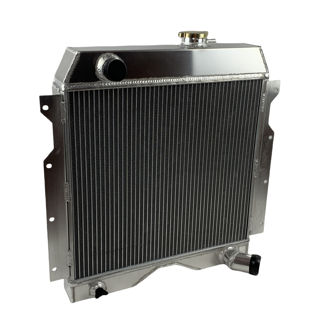 For 1954-64 Jeep 6-226 Truck Utility Wagon Willys 3.7L L6 Aluminum Radiator