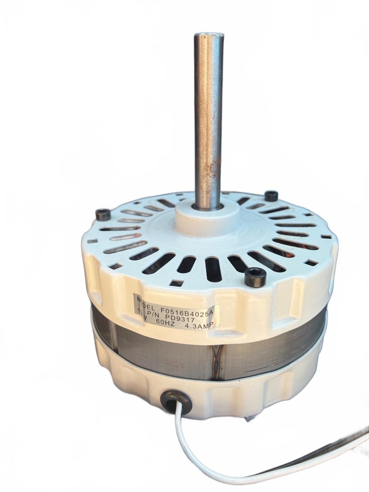 Electric Motor with Shaft - Model F0516B4025 F0516B4025 Replacement Motor