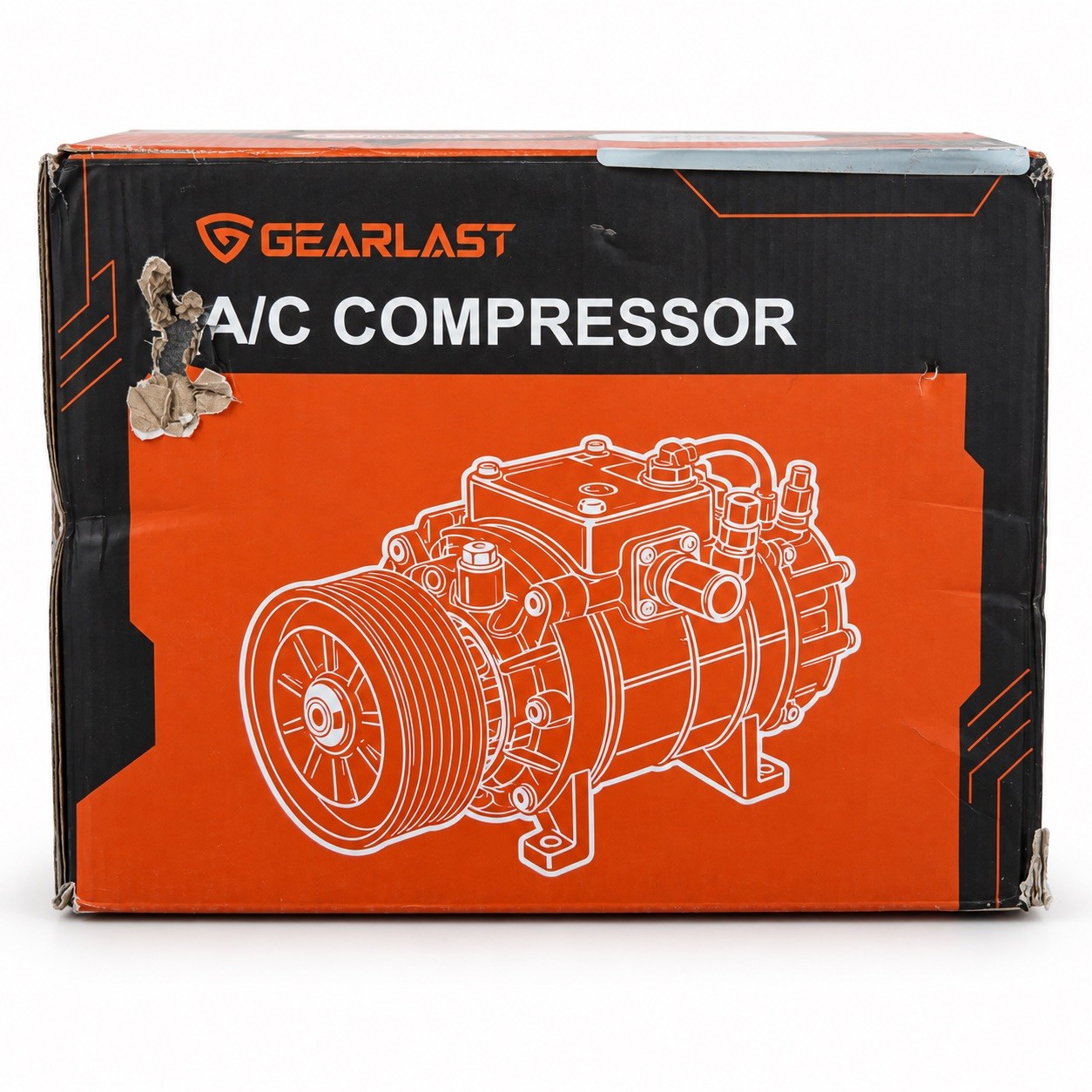 GEARLAST A/C Compressor with Clutch & Pulley Automotive Replacement GEARLAST A/C Compressor with Clutch & Pulley Automotive Replacement