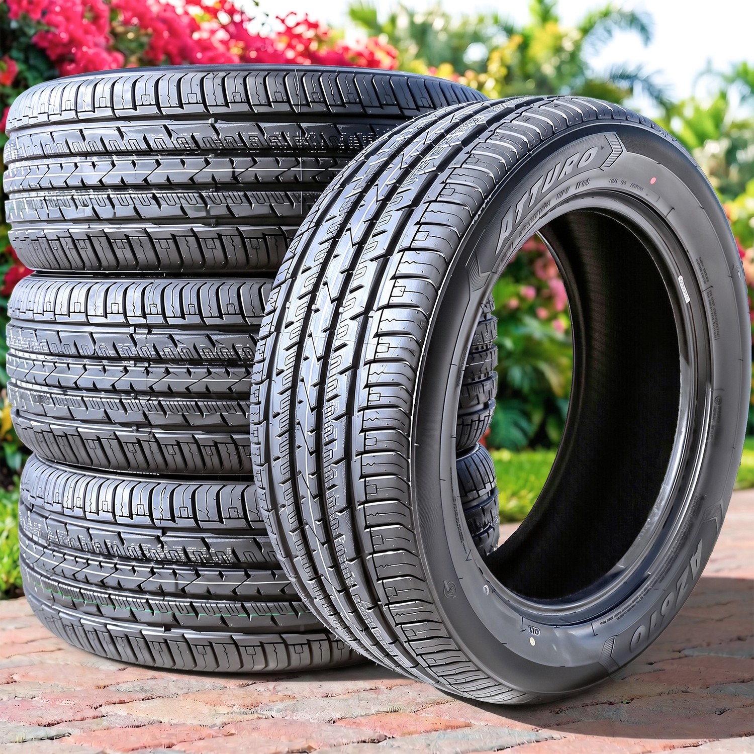 4 Atturo AZ610 265/60R18 110H All Season Tires 60k Mi Warranty UTQG 560AA