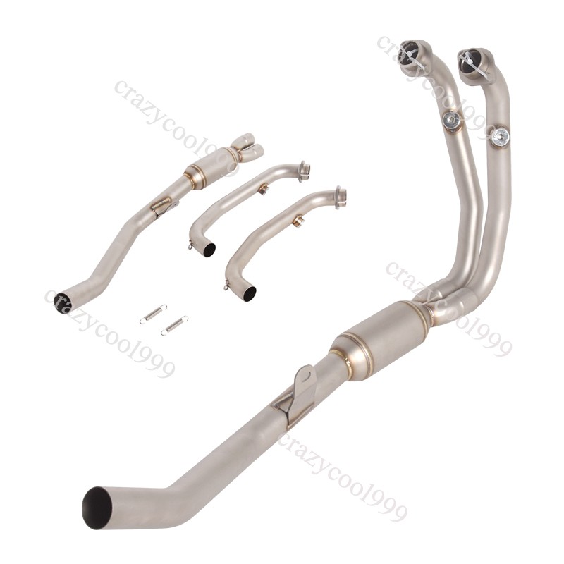 For CF-Moto 450MT Ibex 450 2024-2026 Motorcycle Exhaust Header Front Link Pipe