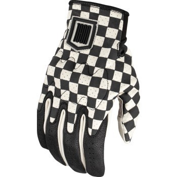 Icon Airform Slabtown Gloves For Motorcycle Riding - Checker - Men's Size Large Icon Airform Slabtown Gloves For Motorcycle Riding - Checker - Men's Size Large