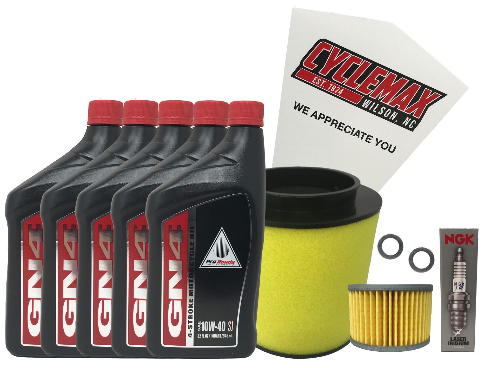 New 2001-2004 Honda TRX 500 TRX500 Rubicon ATV OE Complete Service Tune-up Kit New 2001-2004 Honda TRX 500 TRX500 Rubicon ATV OE Complete Service Tune-up Kit