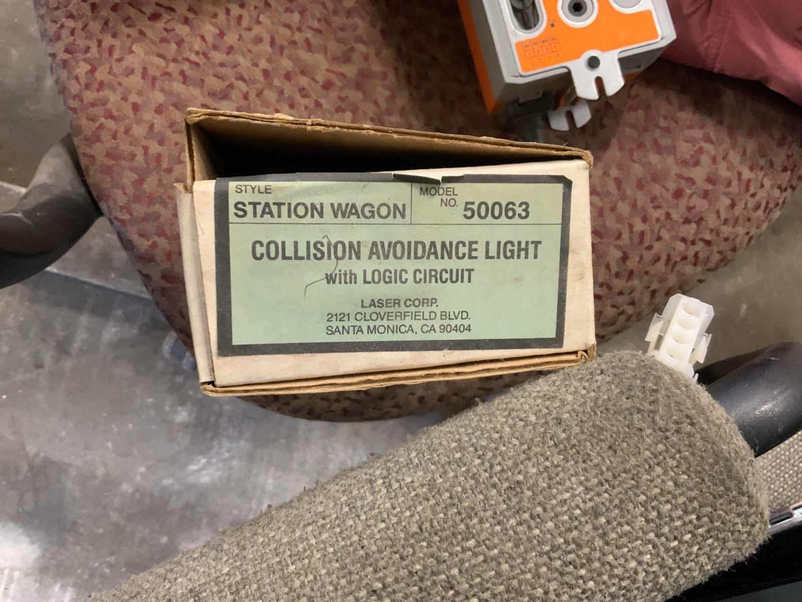 Vintage Laser Corp 50063 Station Wagon Collision Avoidance Brake Light NOS Vintage Laser Corp 50063 Station Wagon Collision Avoidance Brake Light NOS