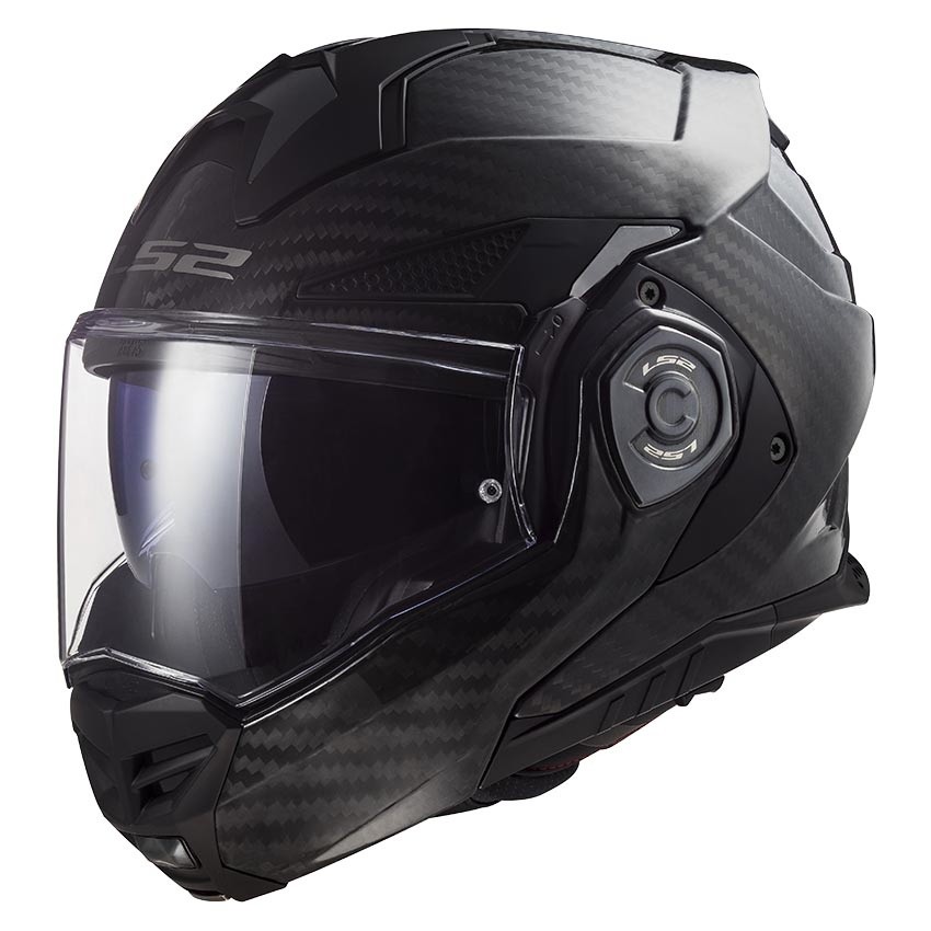 LS2 FF901 Advant X helmet solid gloss carbon black