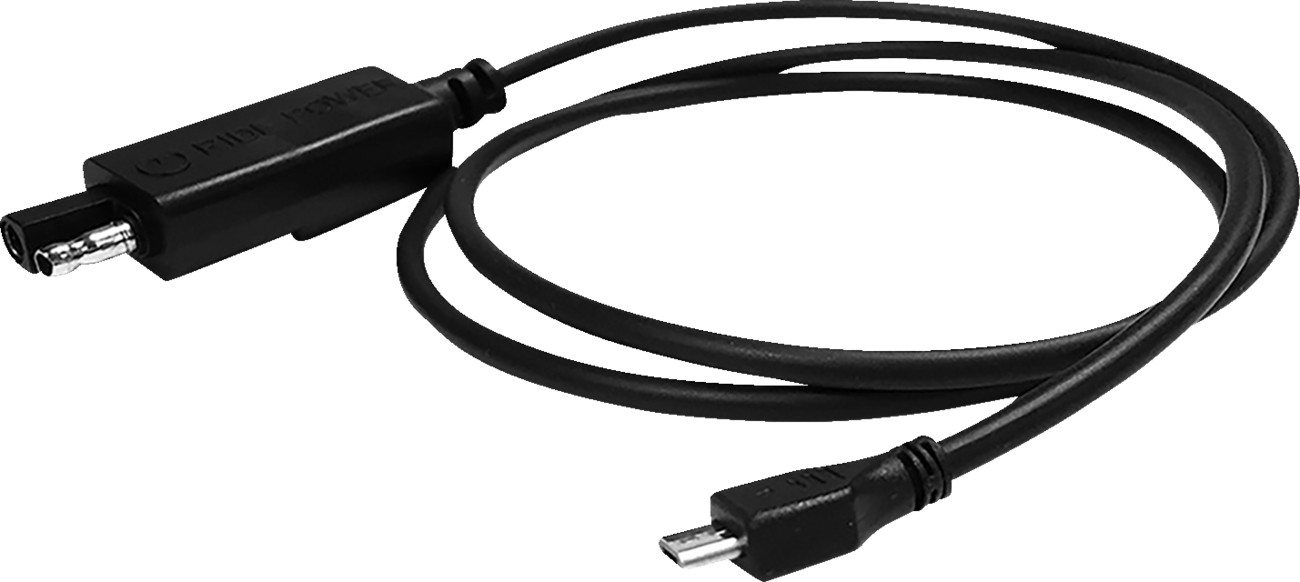 RidePower SAE to Micro USB Charger Cable 4 Ft Single-End RP1248IA4F Universal