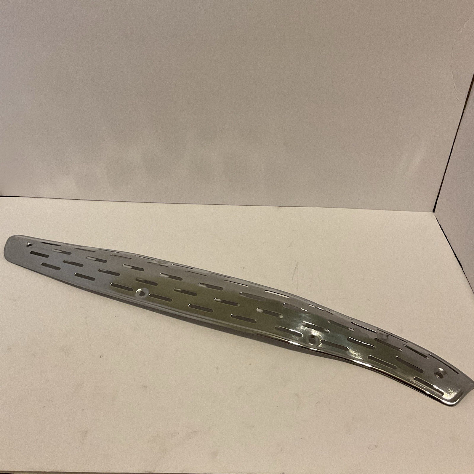 NOS Yamaha YM2C 67 Muffler Protector Right 157-14728-00 Chrome Genuine OEM NOS Yamaha YM2C 67 Muffler Protector Right 157-14728-00 Chrome Genuine OEM
