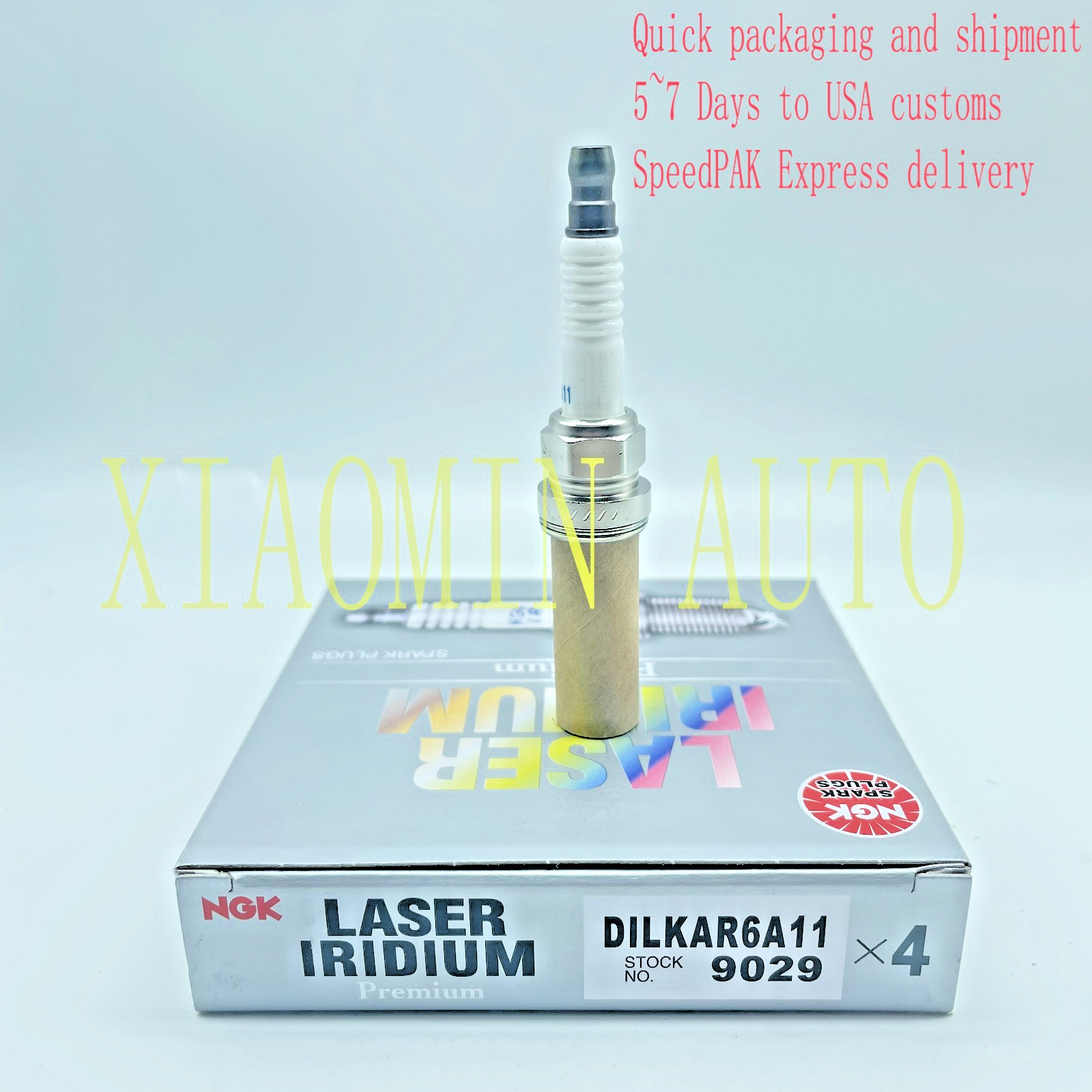 Set of 4 Genuine NGK 9029 DILKAR6A11 Spark Plug Laser Iridium Set of 4 Genuine NGK 9029 DILKAR6A11 Spark Plug Laser Iridium