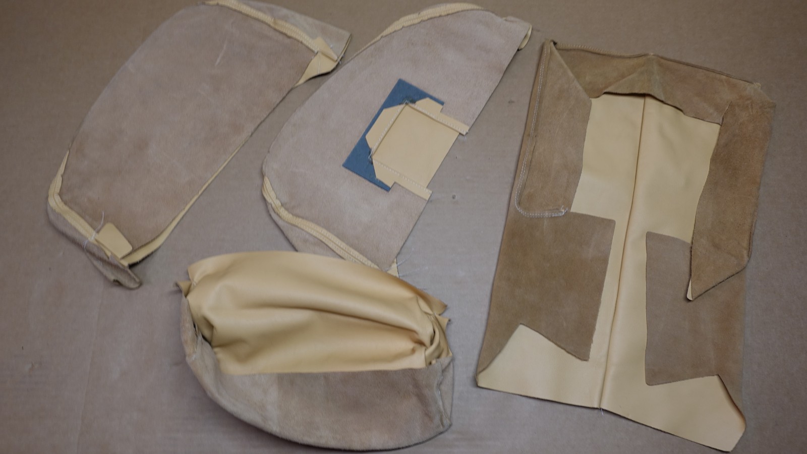 LOT of Ferrari Testarossa Original OEM LEATHER LOT of Ferrari Testarossa Original OEM LEATHER