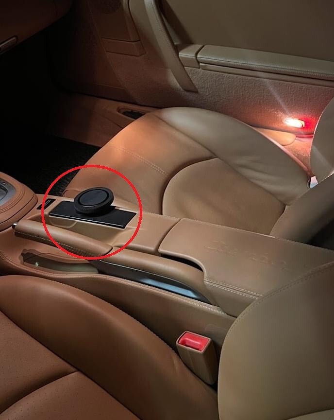997/987 Magnetic Phone Ashtray Insert for Porsche 911 Cayman 05-13 Kaizen No Cut