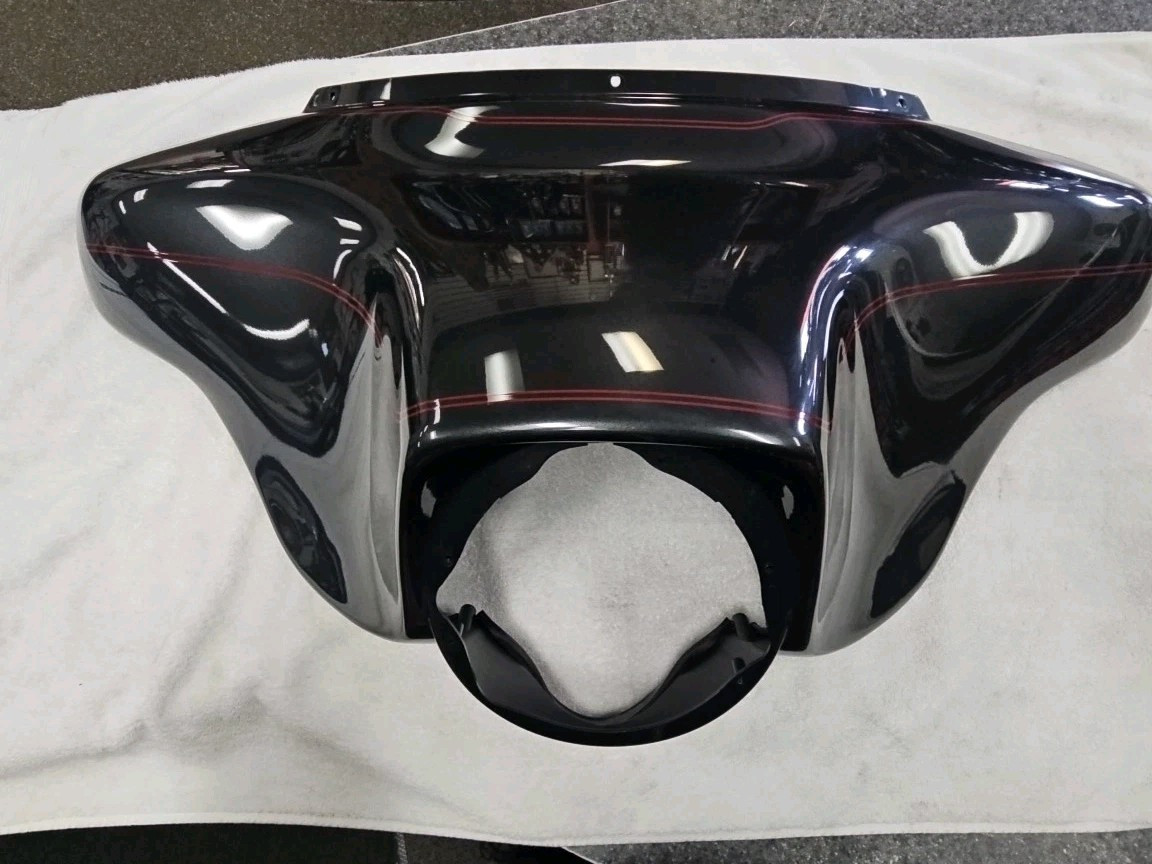 Harley Davidson Front Fairing - Black Pearl Harley Davidson Front Fairing - Black Pearl