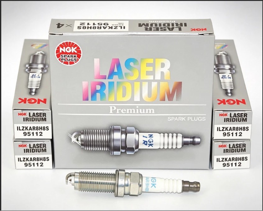 4x Genuine NGK 95112 ILZKAR8H8S Laser Iridium Spark Plugs Fits For Honda 4x Genuine NGK 95112 ILZKAR8H8S Laser Iridium Spark Plugs Fits For Honda