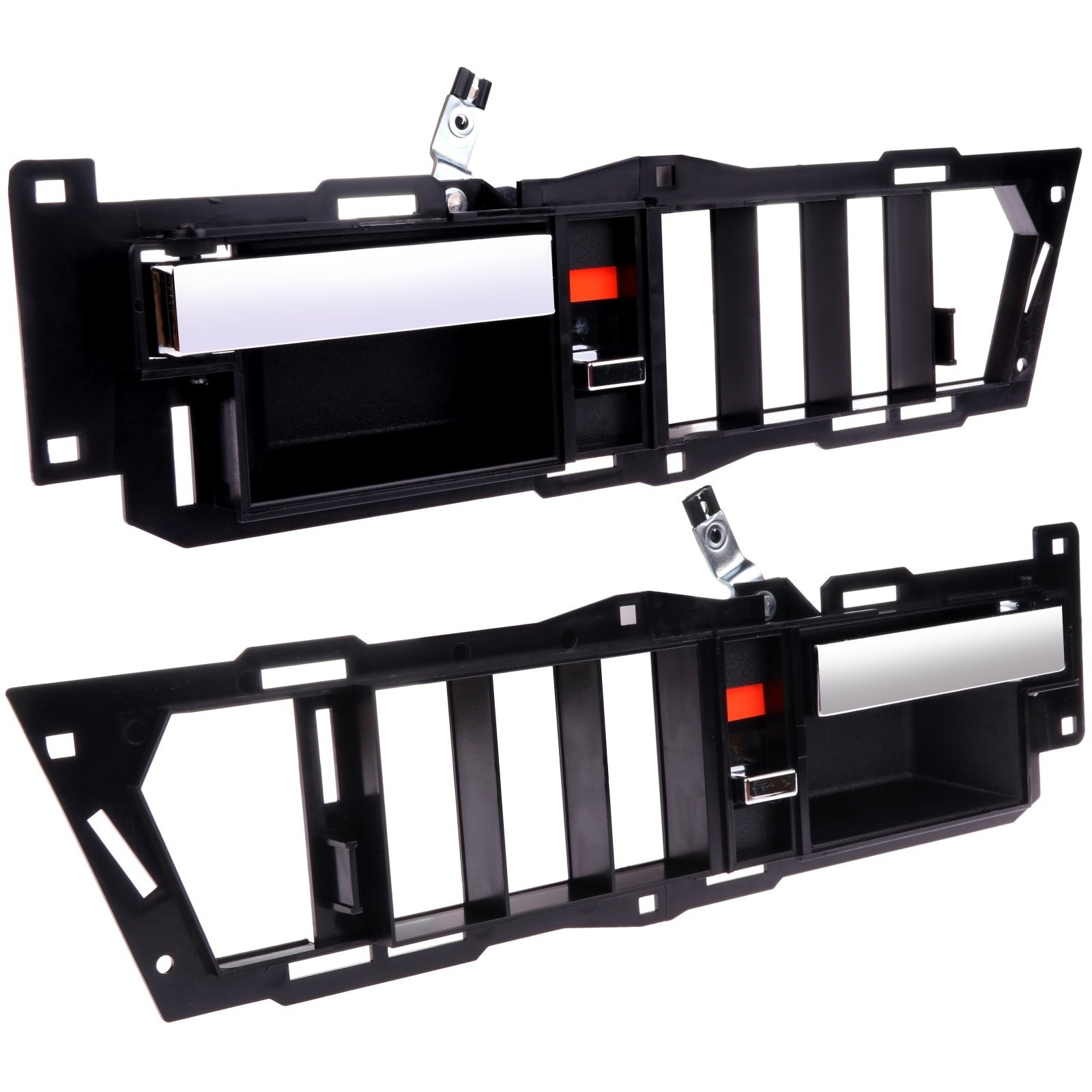2 PCS Door Handle Black Inside Left & Right Side For Chevrolet C1500 PICKUP